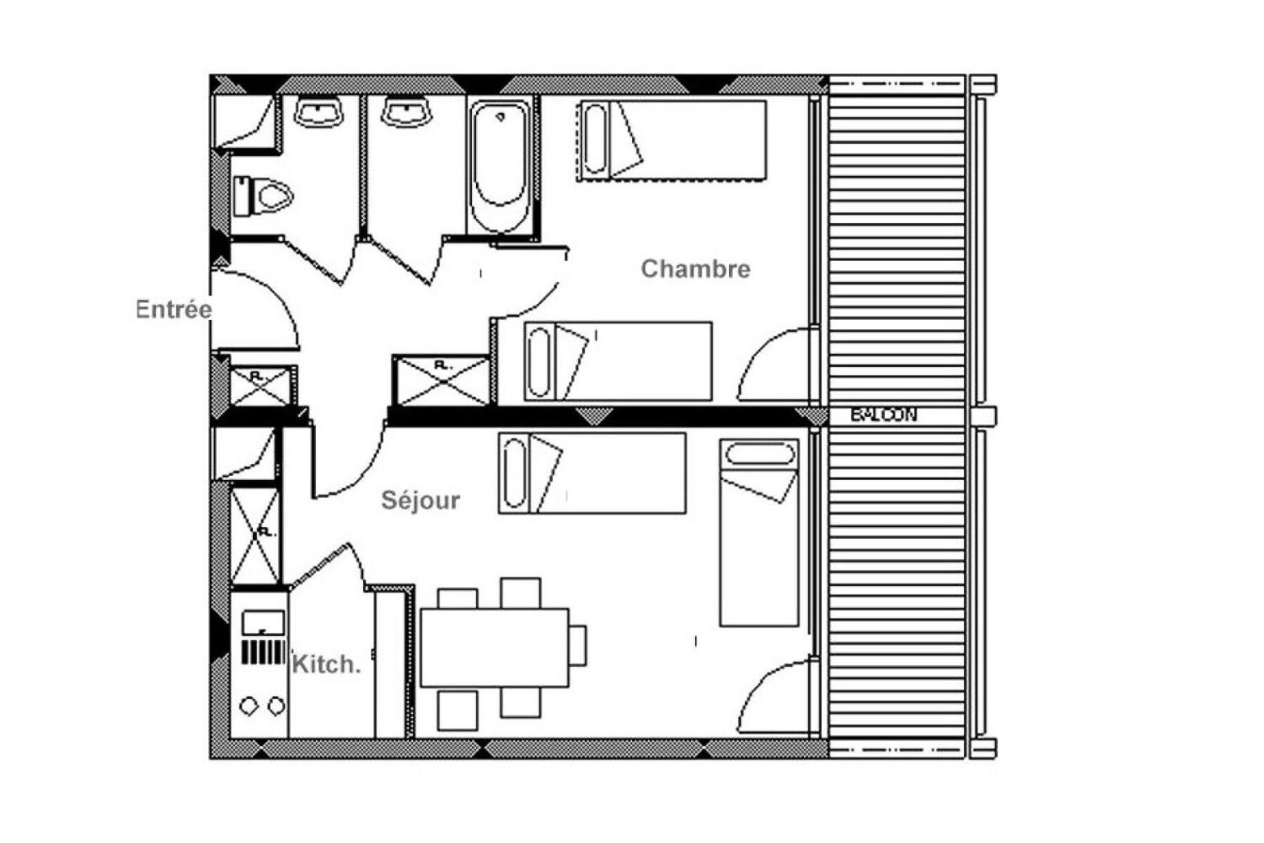 Residence Chaviere - Appartement Lumieux - Centre Station - Balcon Mae-3074 Saint-Martin-de-Belleville Zewnętrze zdjęcie